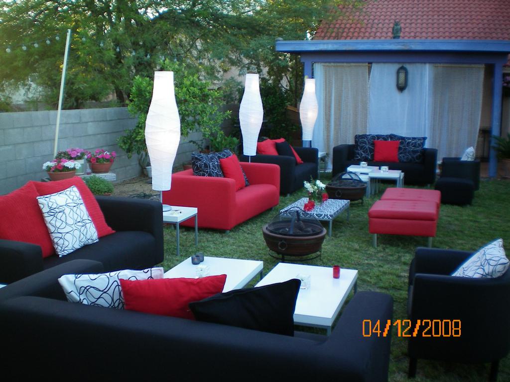 Summer Lounge fabulous! Frostings Event Design & Rentals in Tucson, AZ 85742